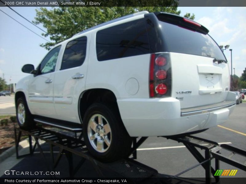 Summit White / Ebony 2008 GMC Yukon Denali AWD