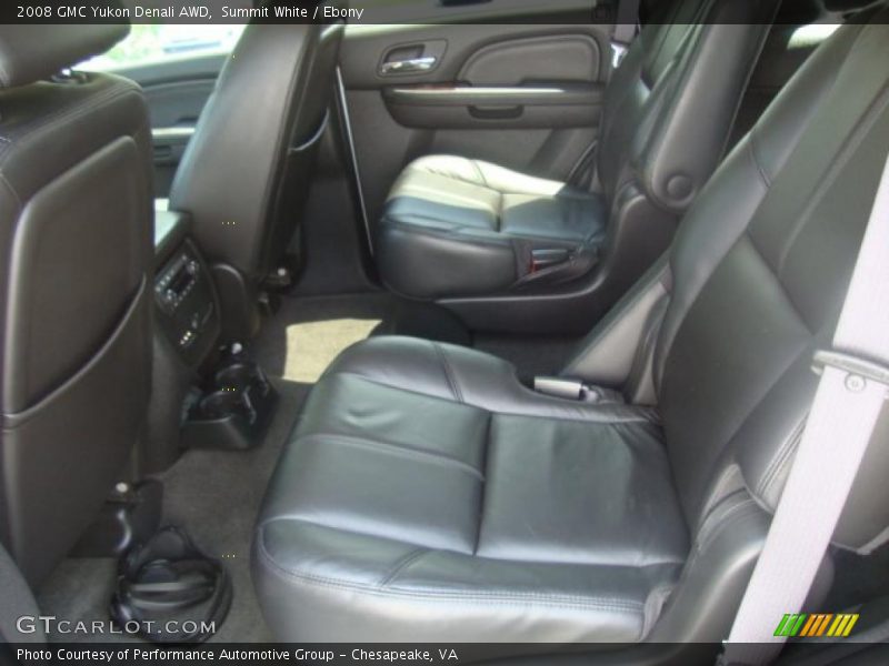 Summit White / Ebony 2008 GMC Yukon Denali AWD