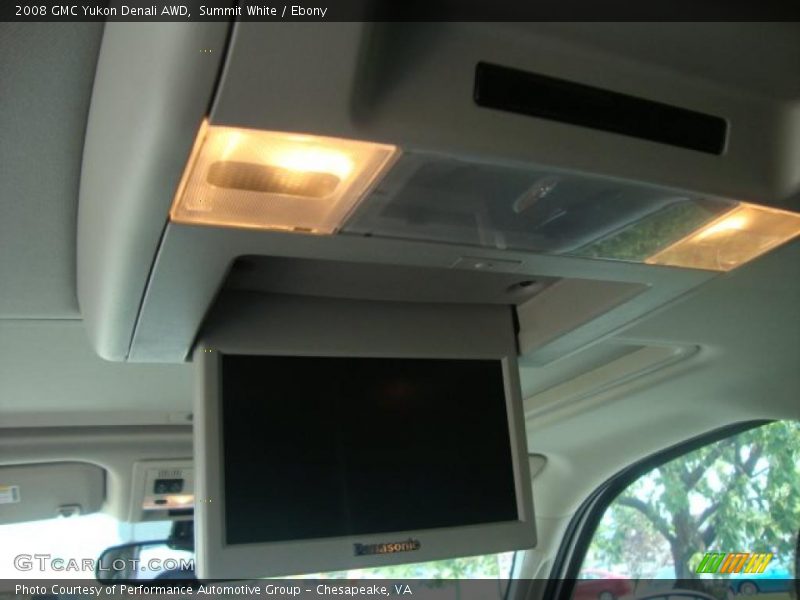 Summit White / Ebony 2008 GMC Yukon Denali AWD