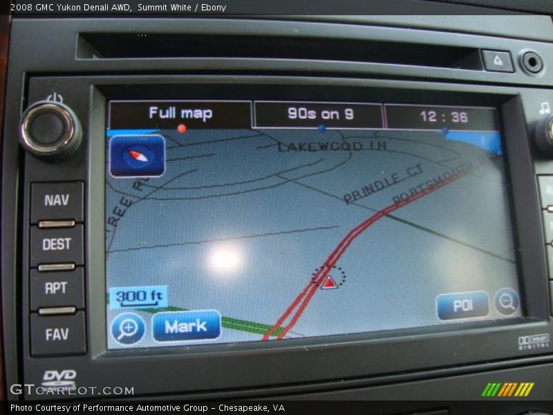 Summit White / Ebony 2008 GMC Yukon Denali AWD