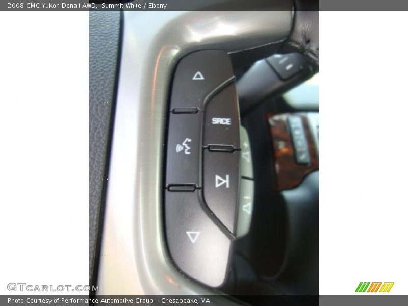 Summit White / Ebony 2008 GMC Yukon Denali AWD