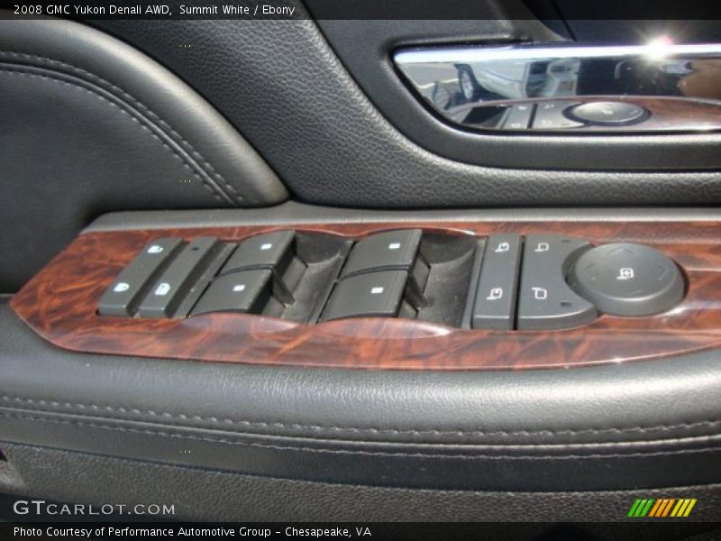 Summit White / Ebony 2008 GMC Yukon Denali AWD