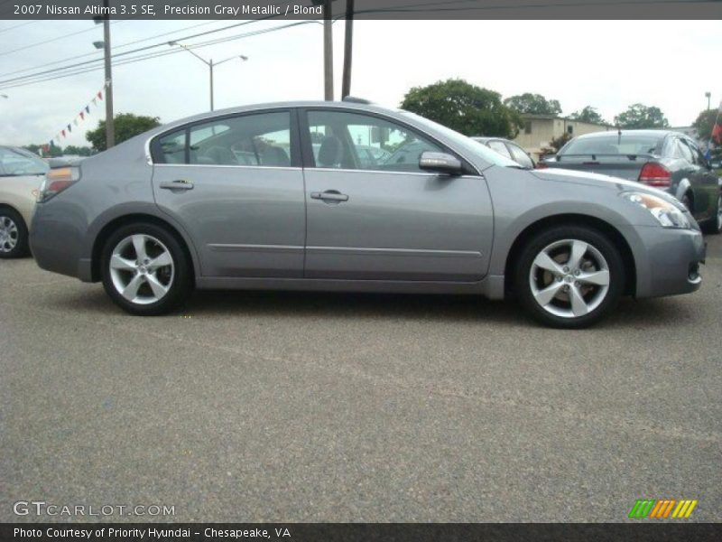 Precision Gray Metallic / Blond 2007 Nissan Altima 3.5 SE