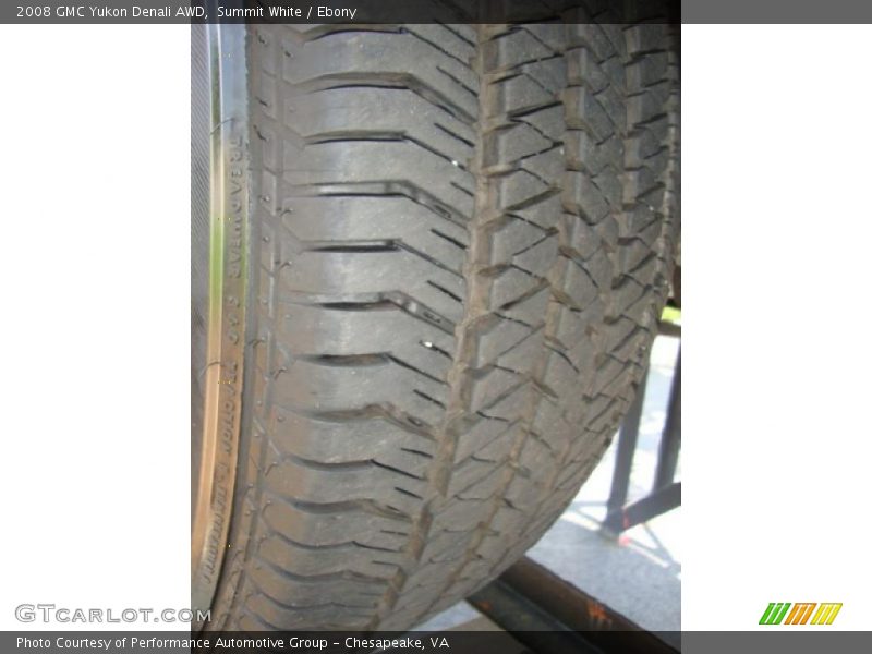 Summit White / Ebony 2008 GMC Yukon Denali AWD