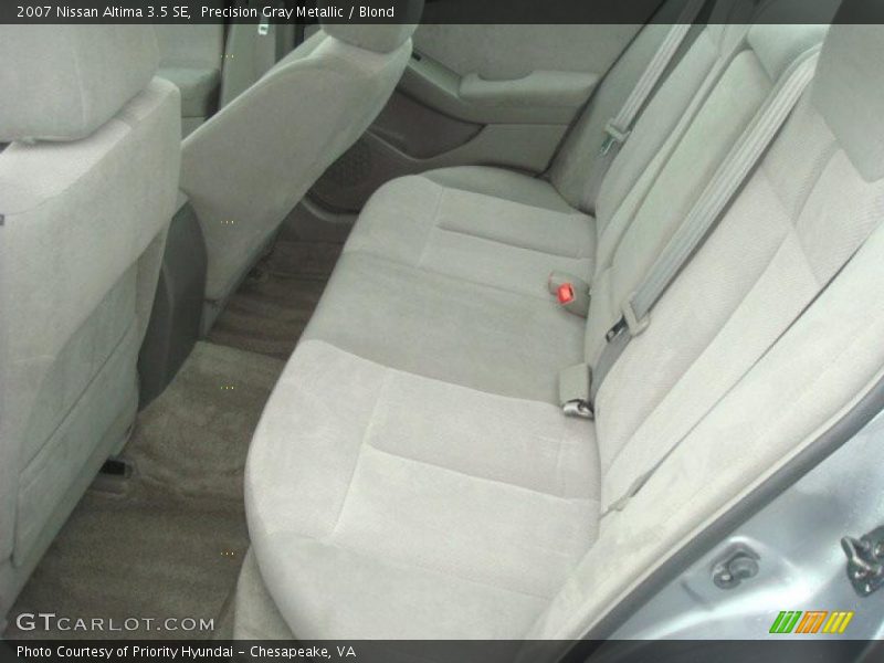 Precision Gray Metallic / Blond 2007 Nissan Altima 3.5 SE