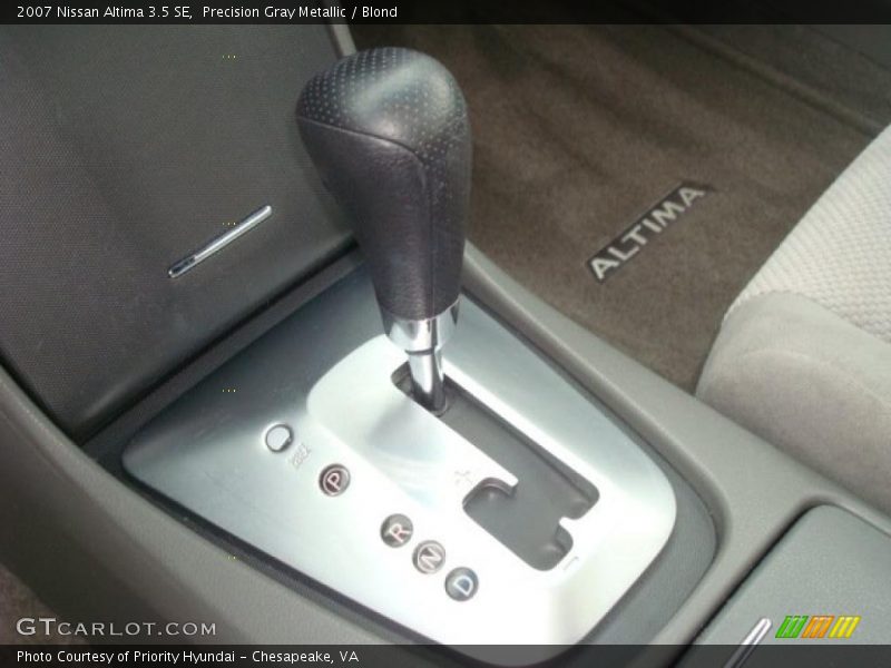 Precision Gray Metallic / Blond 2007 Nissan Altima 3.5 SE