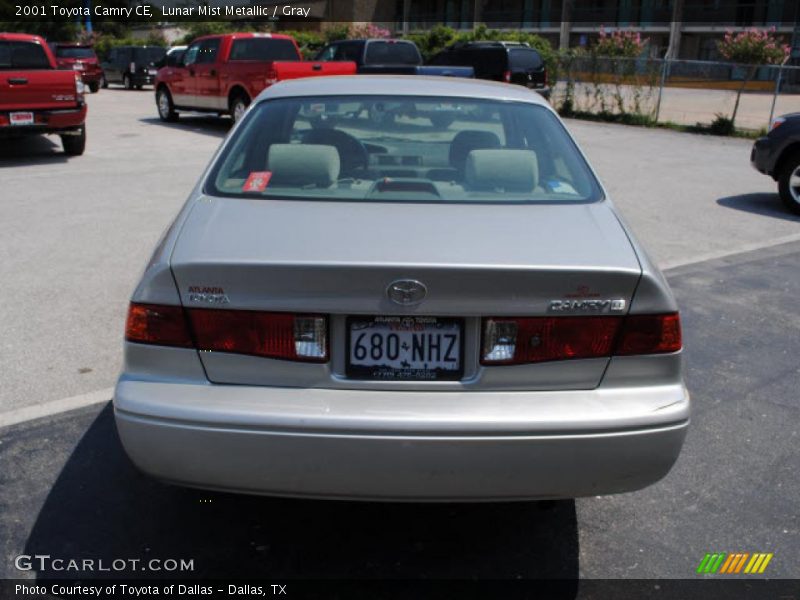 Lunar Mist Metallic / Gray 2001 Toyota Camry CE
