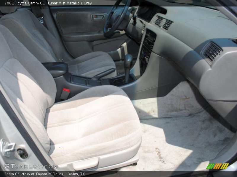 Lunar Mist Metallic / Gray 2001 Toyota Camry CE