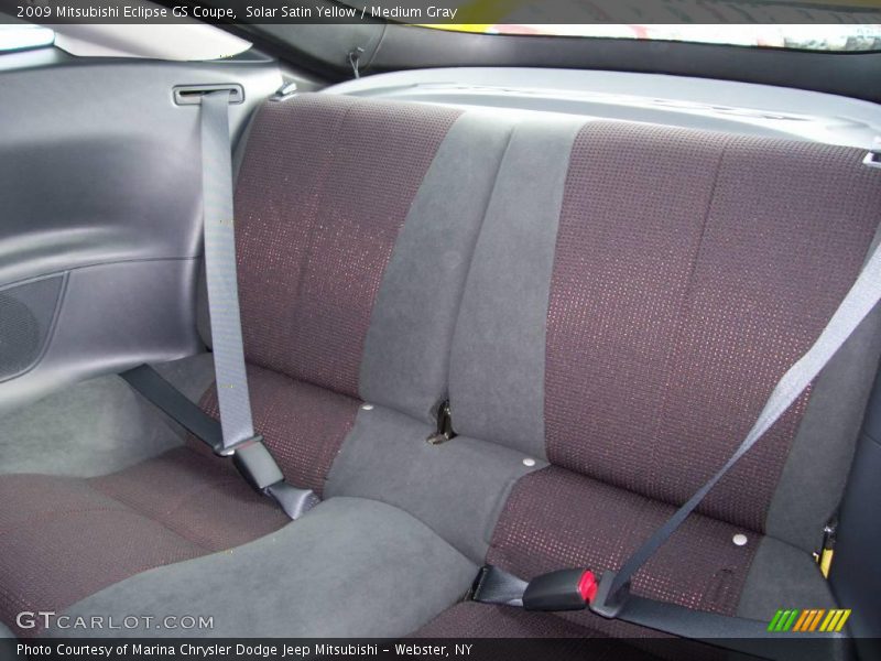 Solar Satin Yellow / Medium Gray 2009 Mitsubishi Eclipse GS Coupe