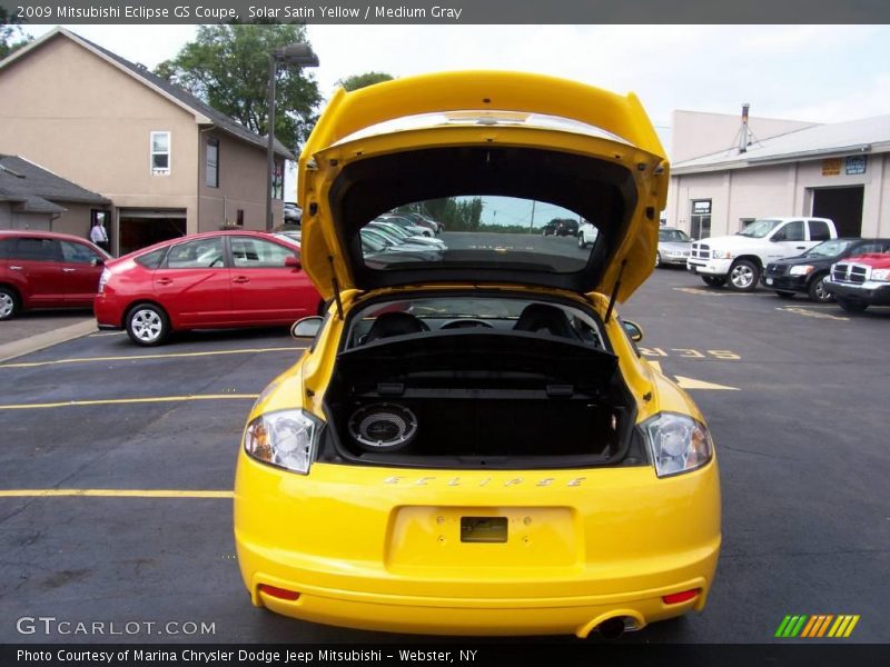 Solar Satin Yellow / Medium Gray 2009 Mitsubishi Eclipse GS Coupe
