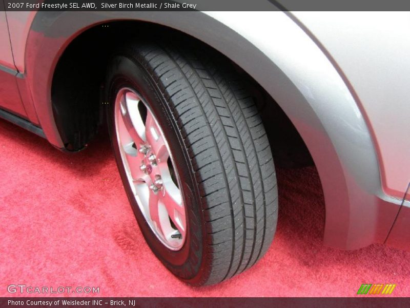 Silver Birch Metallic / Shale Grey 2007 Ford Freestyle SEL AWD