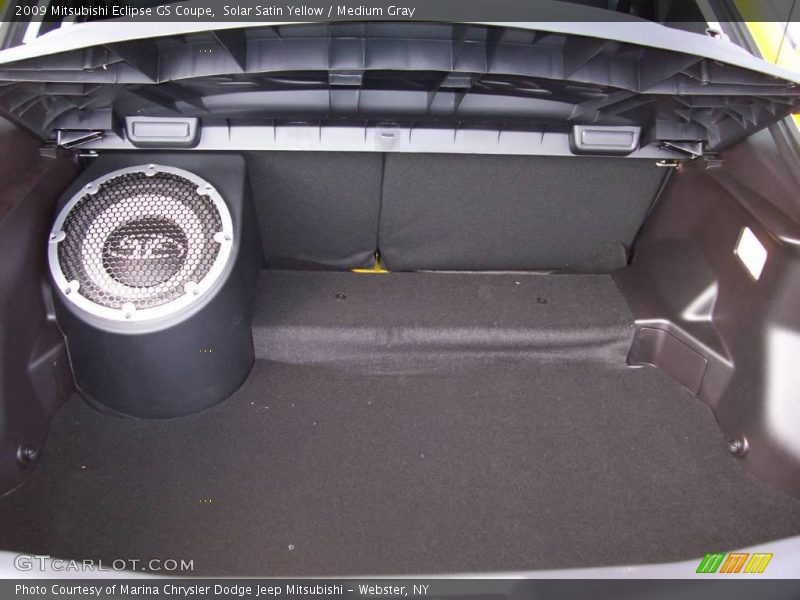 Solar Satin Yellow / Medium Gray 2009 Mitsubishi Eclipse GS Coupe