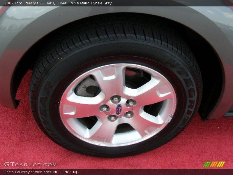Silver Birch Metallic / Shale Grey 2007 Ford Freestyle SEL AWD