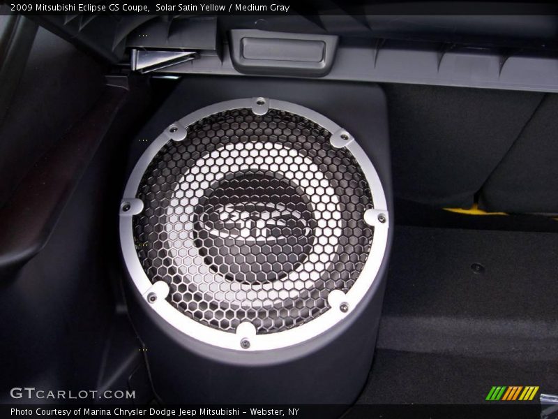 Solar Satin Yellow / Medium Gray 2009 Mitsubishi Eclipse GS Coupe