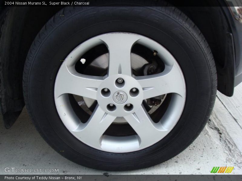 Super Black / Charcoal 2004 Nissan Murano SL