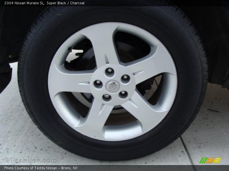 Super Black / Charcoal 2004 Nissan Murano SL