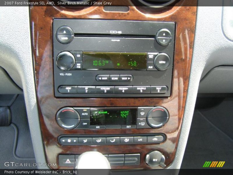 Silver Birch Metallic / Shale Grey 2007 Ford Freestyle SEL AWD