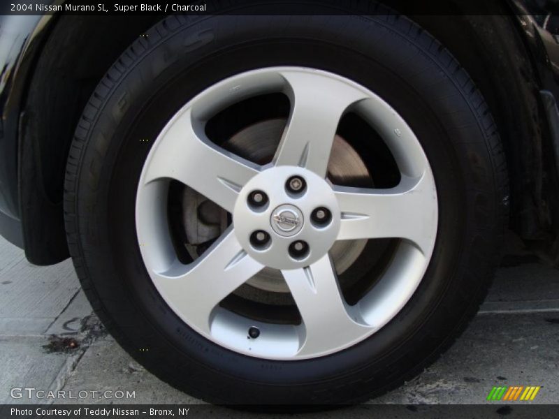 Super Black / Charcoal 2004 Nissan Murano SL