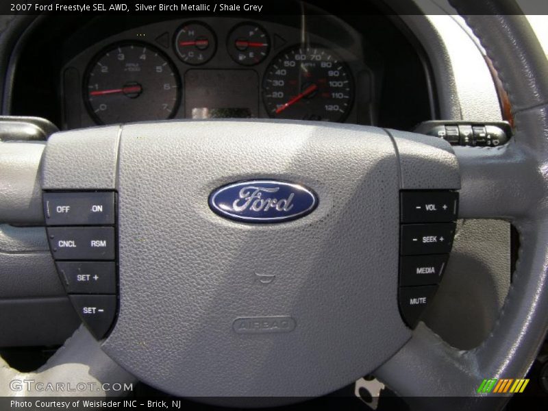 Silver Birch Metallic / Shale Grey 2007 Ford Freestyle SEL AWD