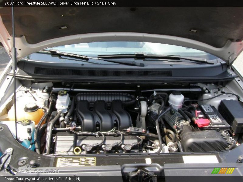 Silver Birch Metallic / Shale Grey 2007 Ford Freestyle SEL AWD