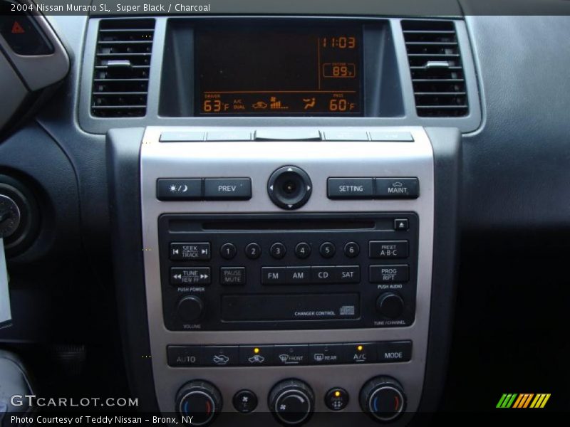 Super Black / Charcoal 2004 Nissan Murano SL