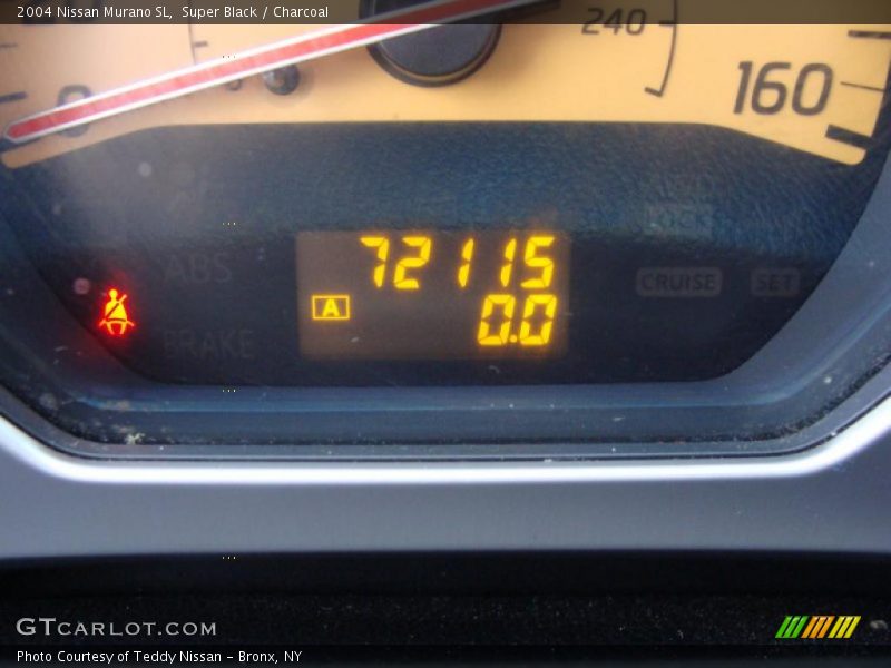 Super Black / Charcoal 2004 Nissan Murano SL