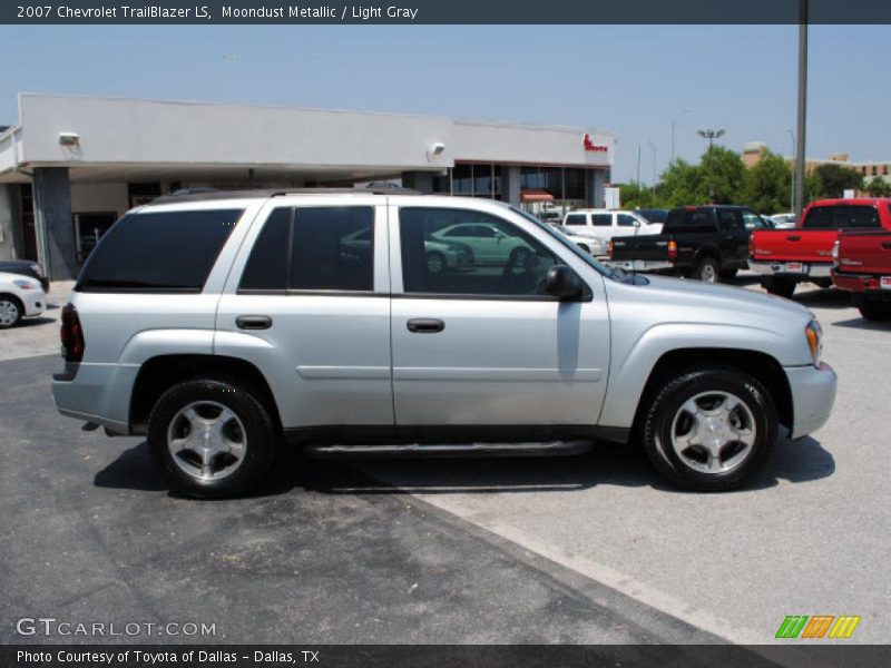 Moondust Metallic / Light Gray 2007 Chevrolet TrailBlazer LS