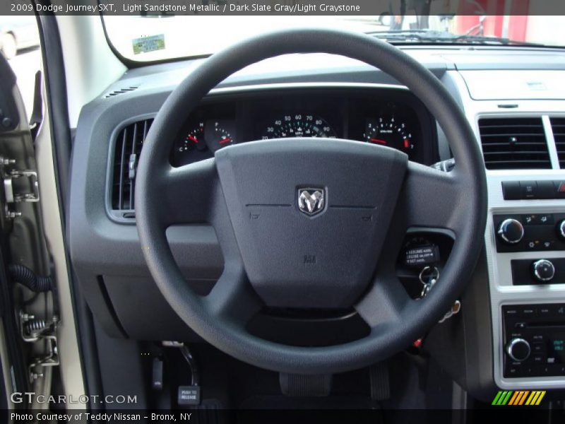 Light Sandstone Metallic / Dark Slate Gray/Light Graystone 2009 Dodge Journey SXT