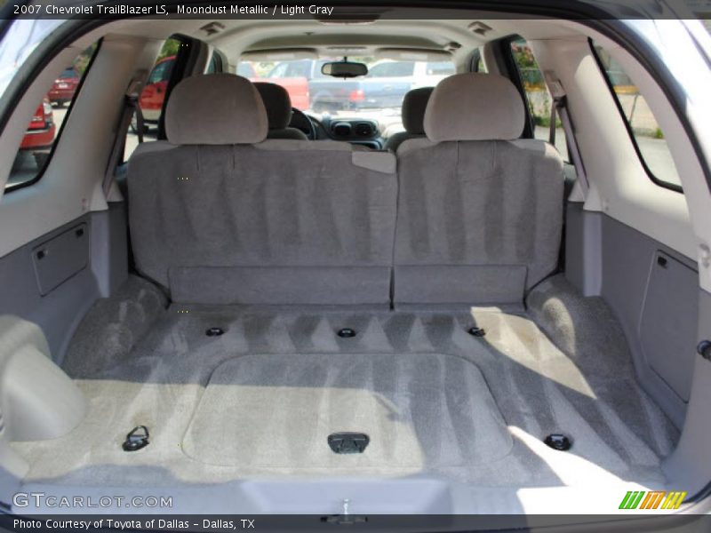 Moondust Metallic / Light Gray 2007 Chevrolet TrailBlazer LS