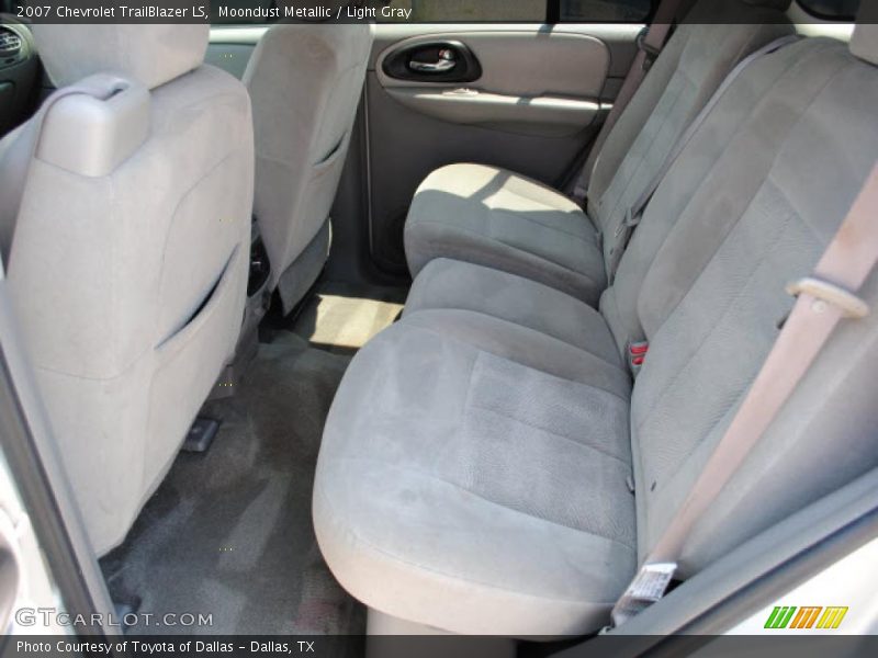 Moondust Metallic / Light Gray 2007 Chevrolet TrailBlazer LS
