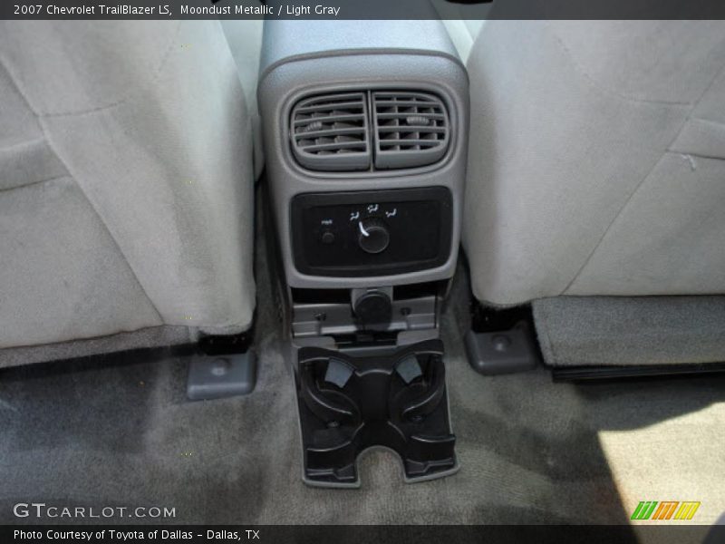 Moondust Metallic / Light Gray 2007 Chevrolet TrailBlazer LS