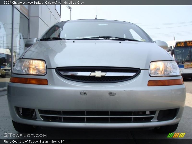 Galaxy Silver Metallic / Gray 2004 Chevrolet Aveo Sedan