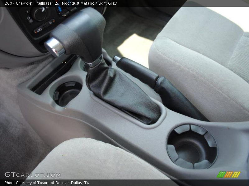Moondust Metallic / Light Gray 2007 Chevrolet TrailBlazer LS
