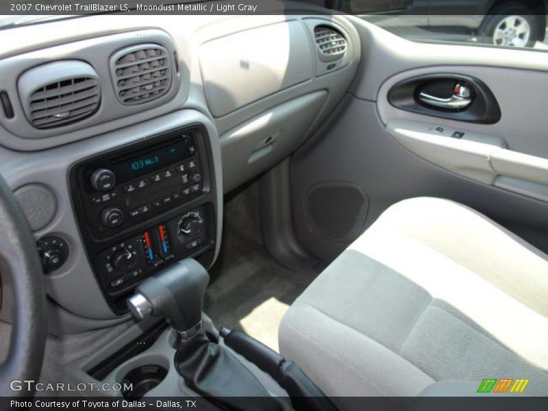 Moondust Metallic / Light Gray 2007 Chevrolet TrailBlazer LS