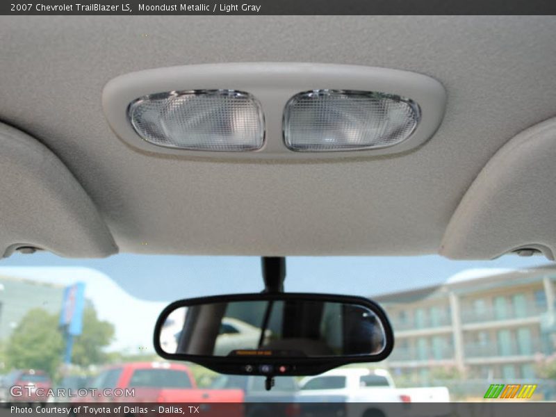 Moondust Metallic / Light Gray 2007 Chevrolet TrailBlazer LS