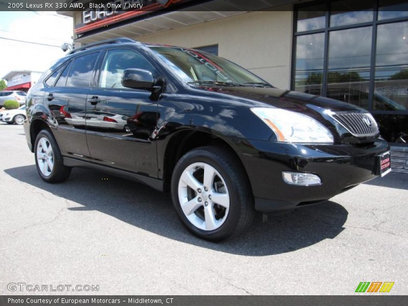 Black Onyx / Ivory 2005 Lexus RX 330 AWD