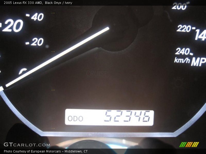 Black Onyx / Ivory 2005 Lexus RX 330 AWD