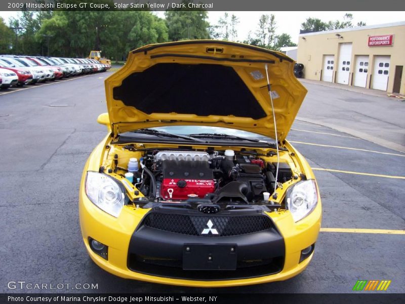 Solar Satin Yellow / Dark Charcoal 2009 Mitsubishi Eclipse GT Coupe