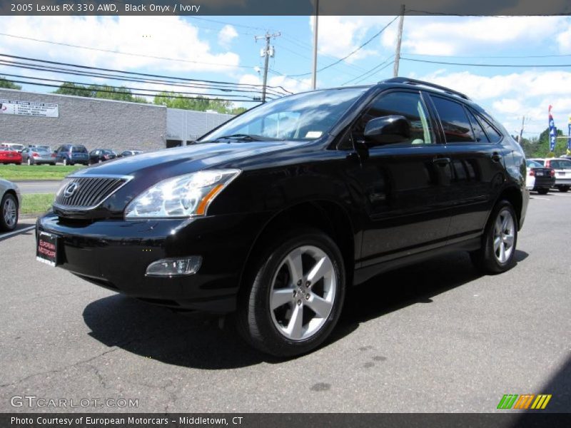 Black Onyx / Ivory 2005 Lexus RX 330 AWD