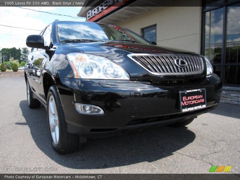 Black Onyx / Ivory 2005 Lexus RX 330 AWD