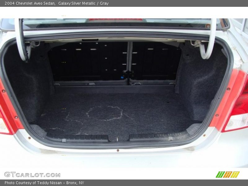 Galaxy Silver Metallic / Gray 2004 Chevrolet Aveo Sedan