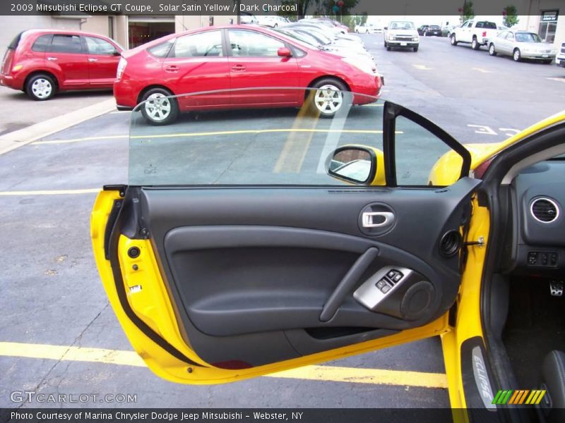 Solar Satin Yellow / Dark Charcoal 2009 Mitsubishi Eclipse GT Coupe