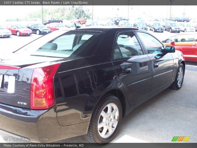 Black Raven / Light Gray/Ebony 2007 Cadillac CTS Sedan