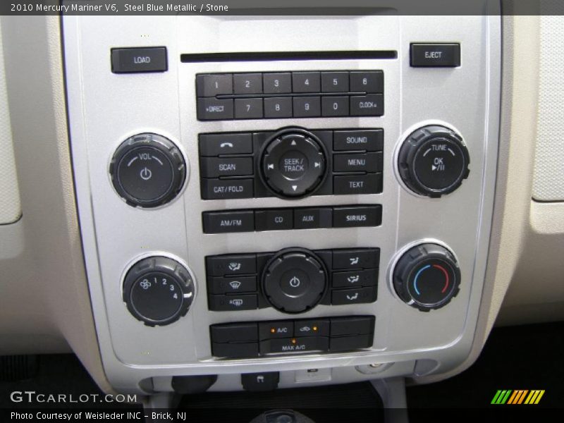 Steel Blue Metallic / Stone 2010 Mercury Mariner V6