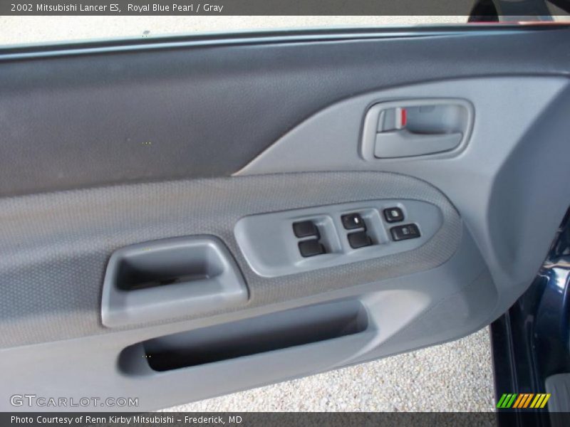 Royal Blue Pearl / Gray 2002 Mitsubishi Lancer ES