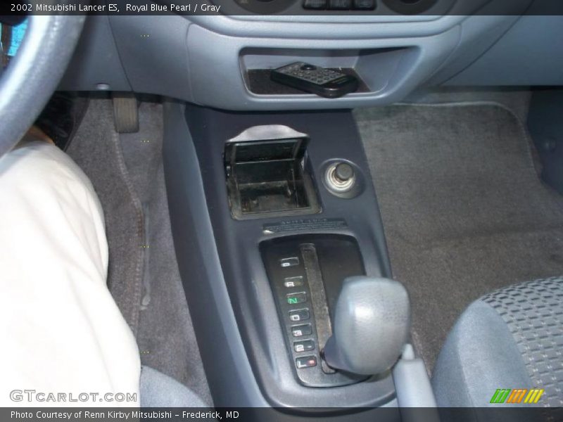 Royal Blue Pearl / Gray 2002 Mitsubishi Lancer ES