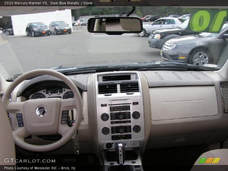 Steel Blue Metallic / Stone 2010 Mercury Mariner V6
