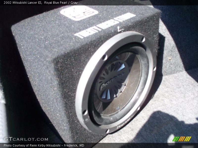 Royal Blue Pearl / Gray 2002 Mitsubishi Lancer ES