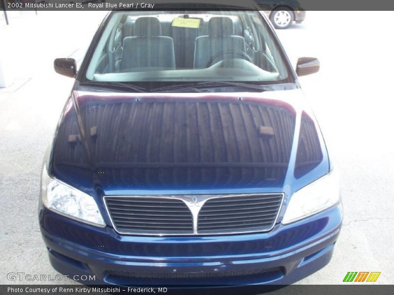 Royal Blue Pearl / Gray 2002 Mitsubishi Lancer ES