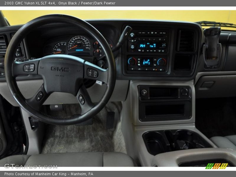 Onyx Black / Pewter/Dark Pewter 2003 GMC Yukon XL SLT 4x4